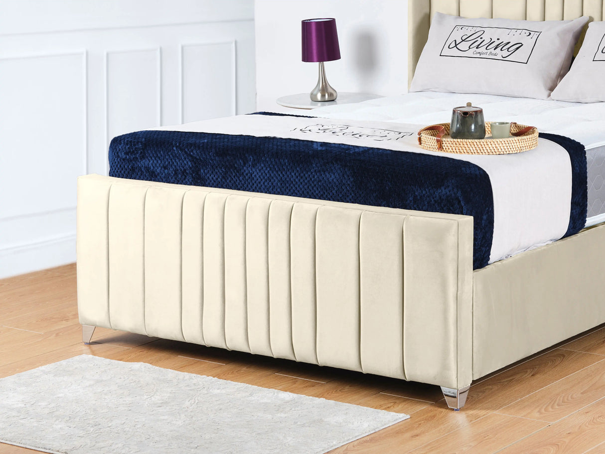 Balmoral Wingback Upholstered Bed