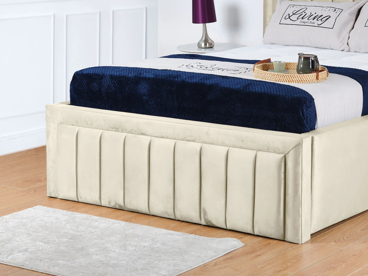 Linea Panel Upholstered Bed