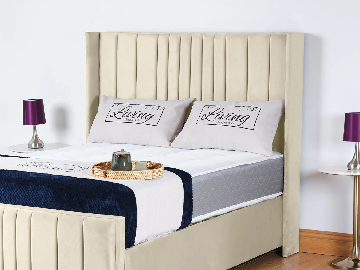 Balmoral Wingback Upholstered Bed