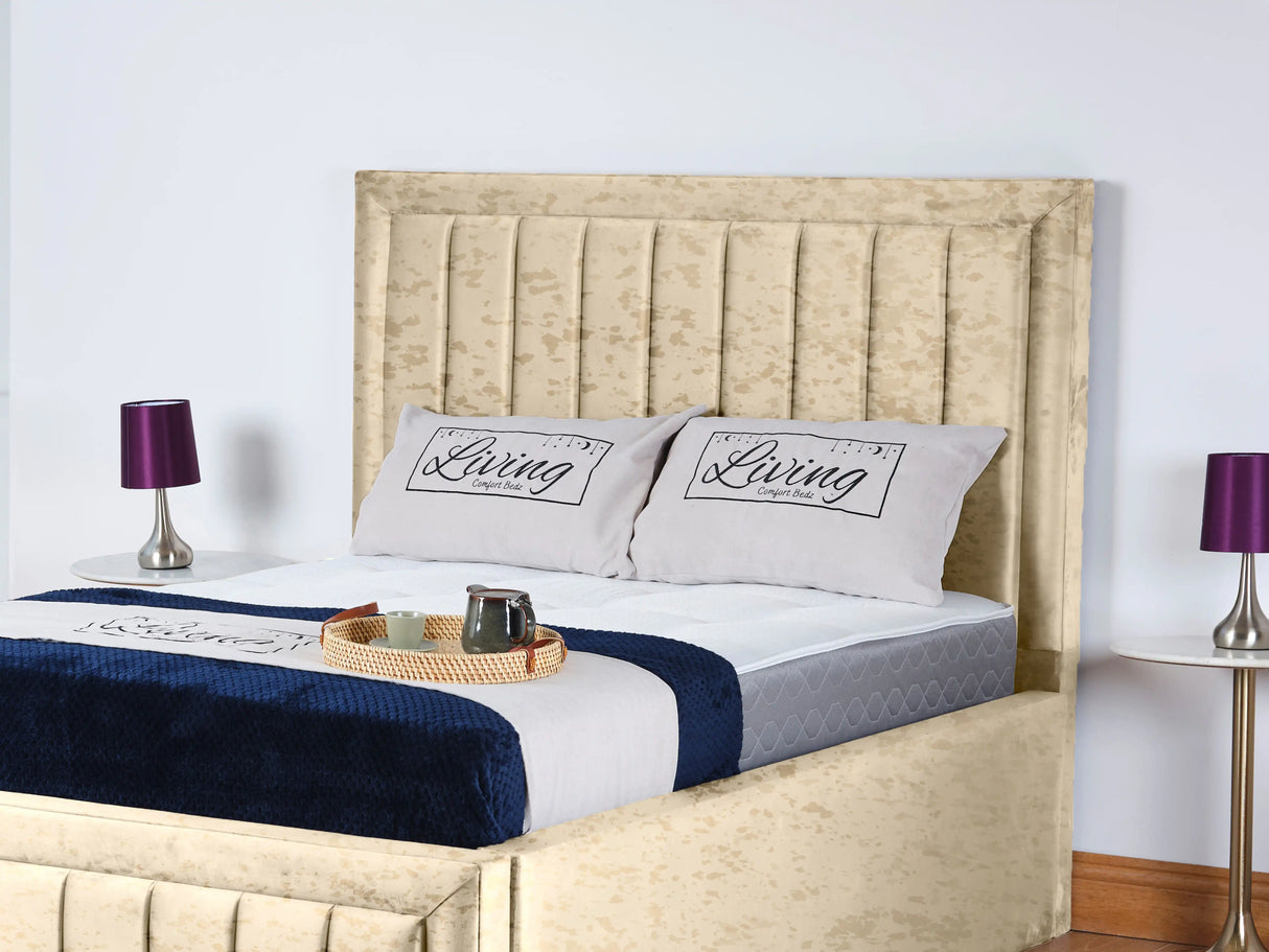 Linea Panel Upholstered Bed