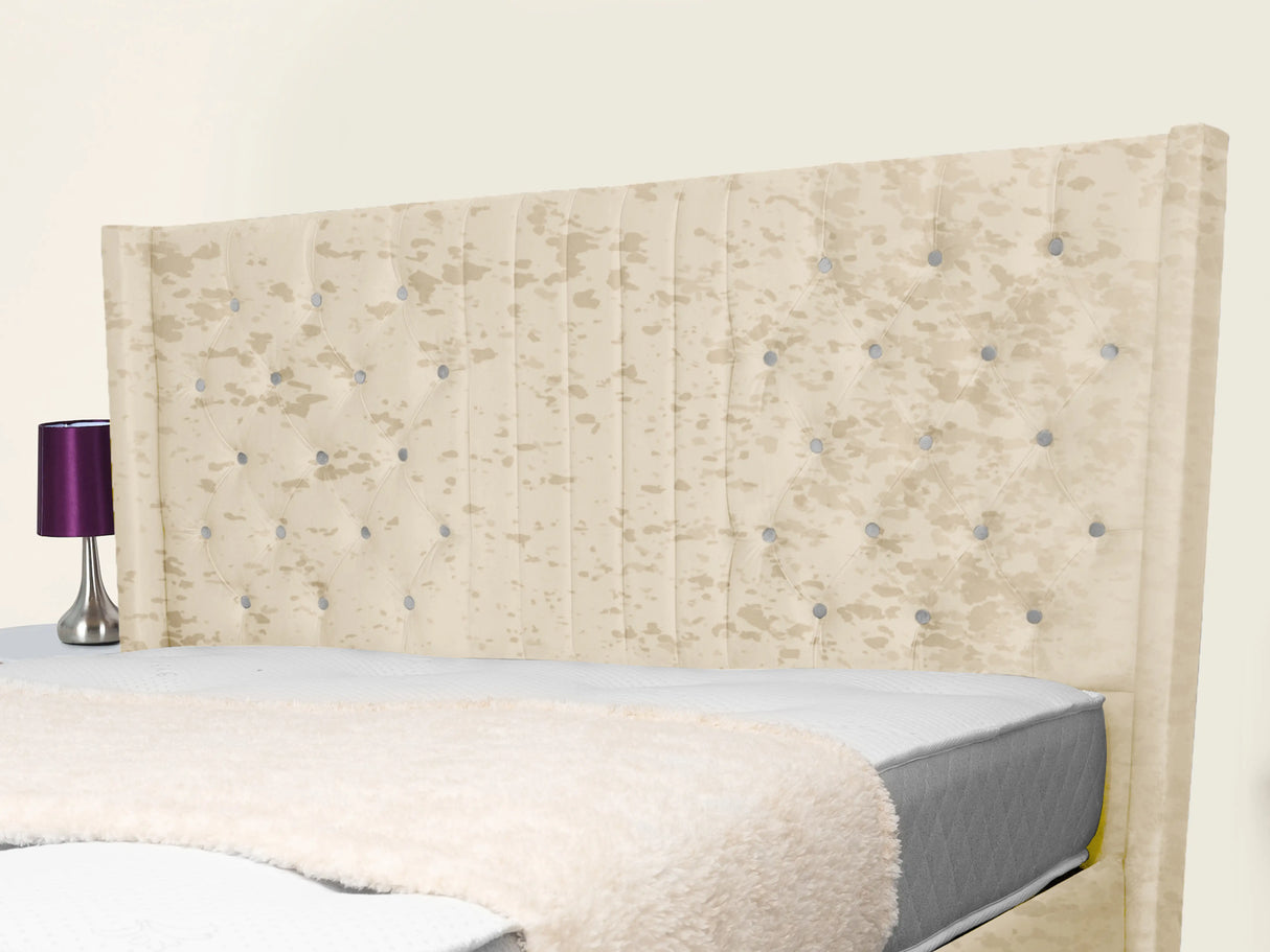 Middleton Wingback Upholstered Bed