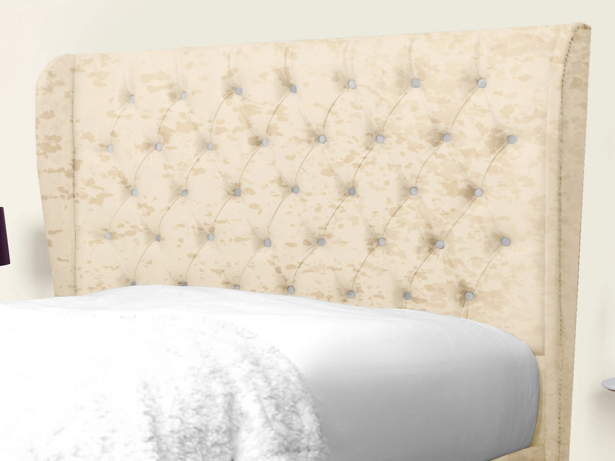 Cierra Wingback Upholstered Bed