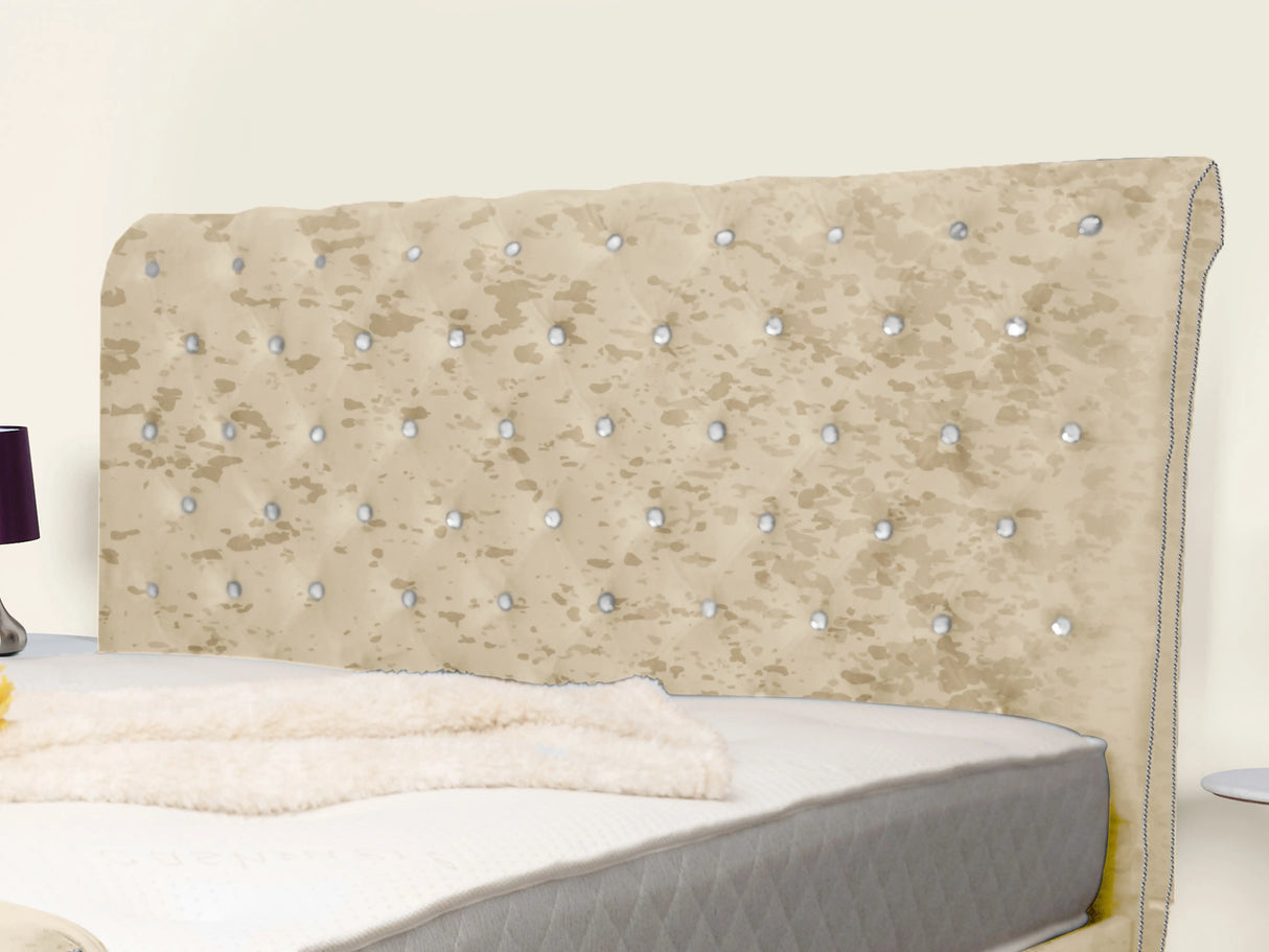 Swanzy Sleigh Upholstered Bed