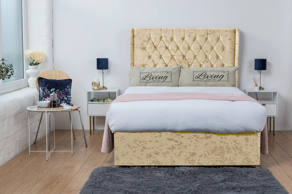 Mary Wingback Divan Bed