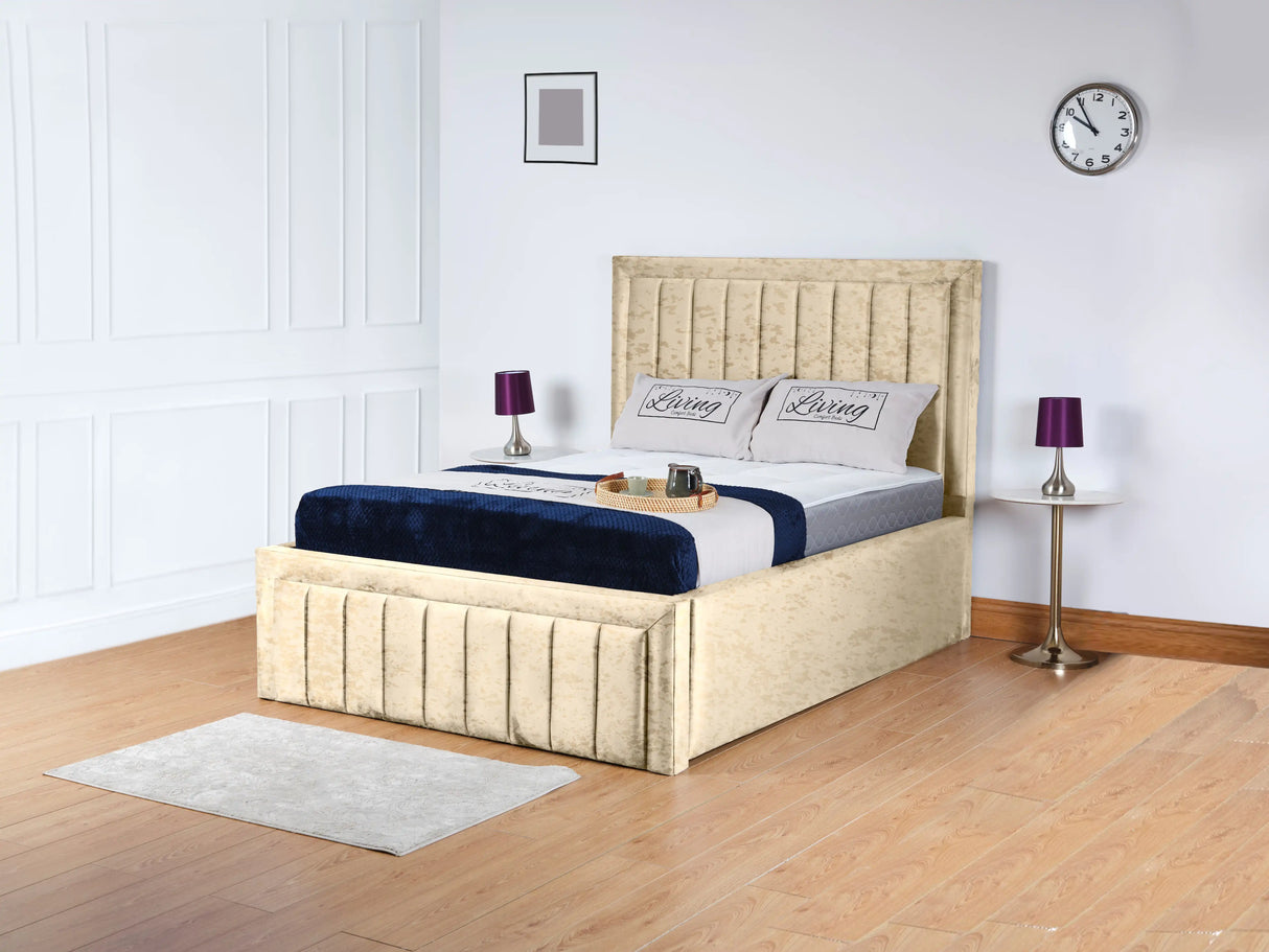 Linea Panel Upholstered Bed
