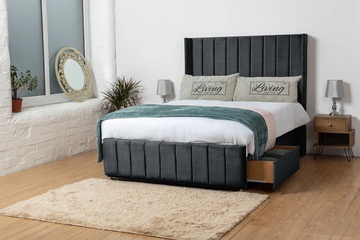 Arizona Wingback Divan Bed