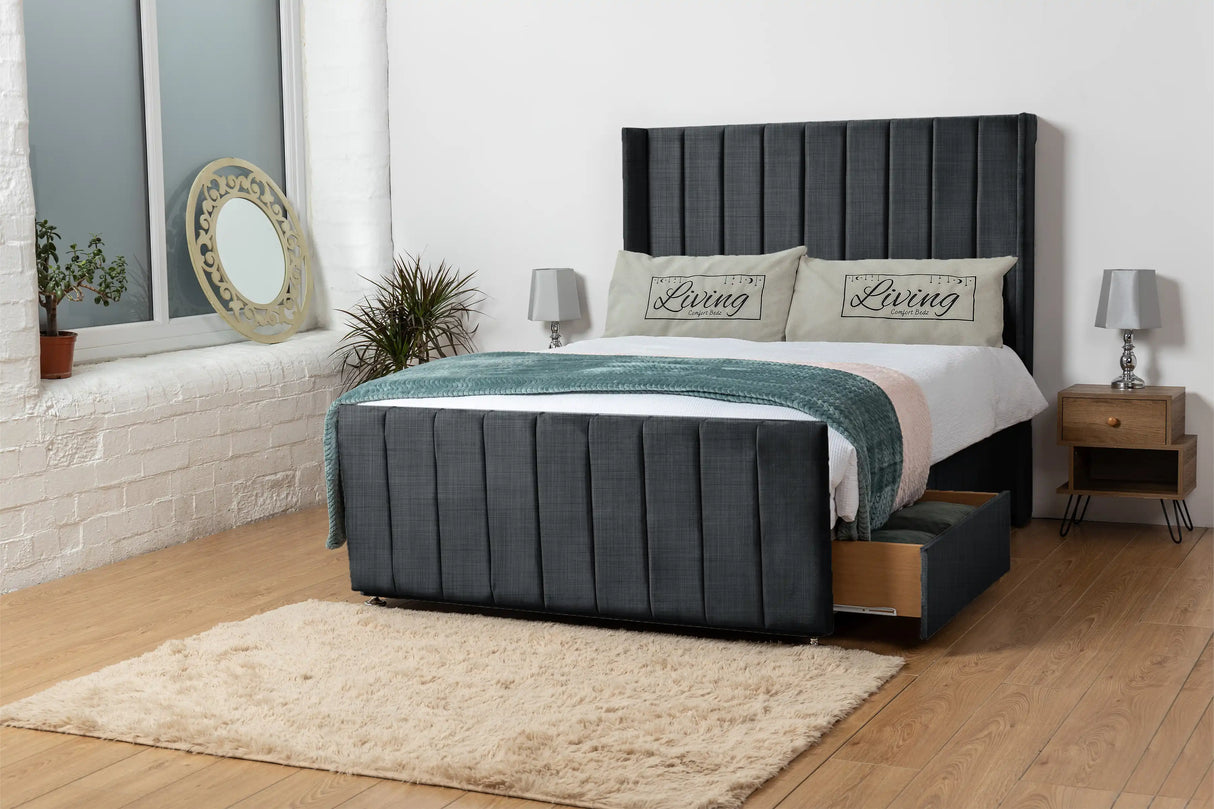 Seoul Wingback Divan Bed