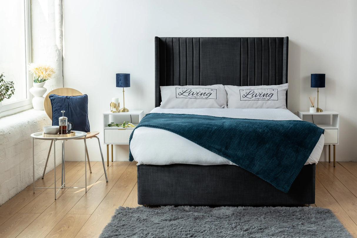 Skyline wingback Divan Bed