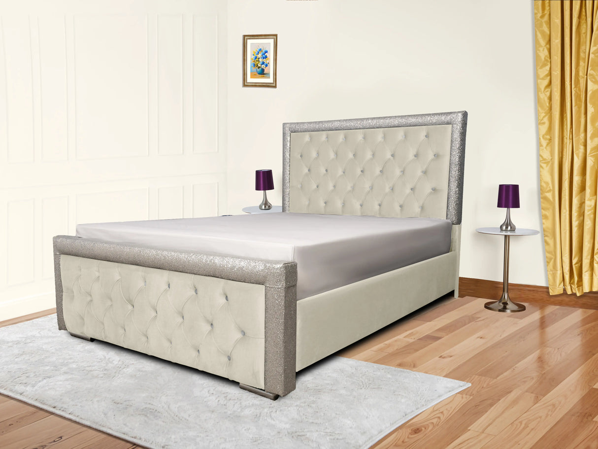 Glitz Upholstered Bed
