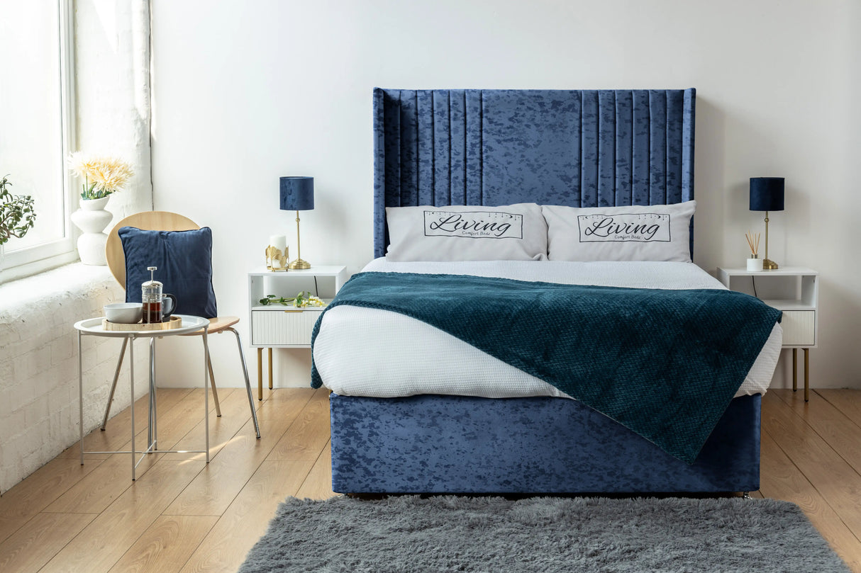 Skyline wingback Divan Bed