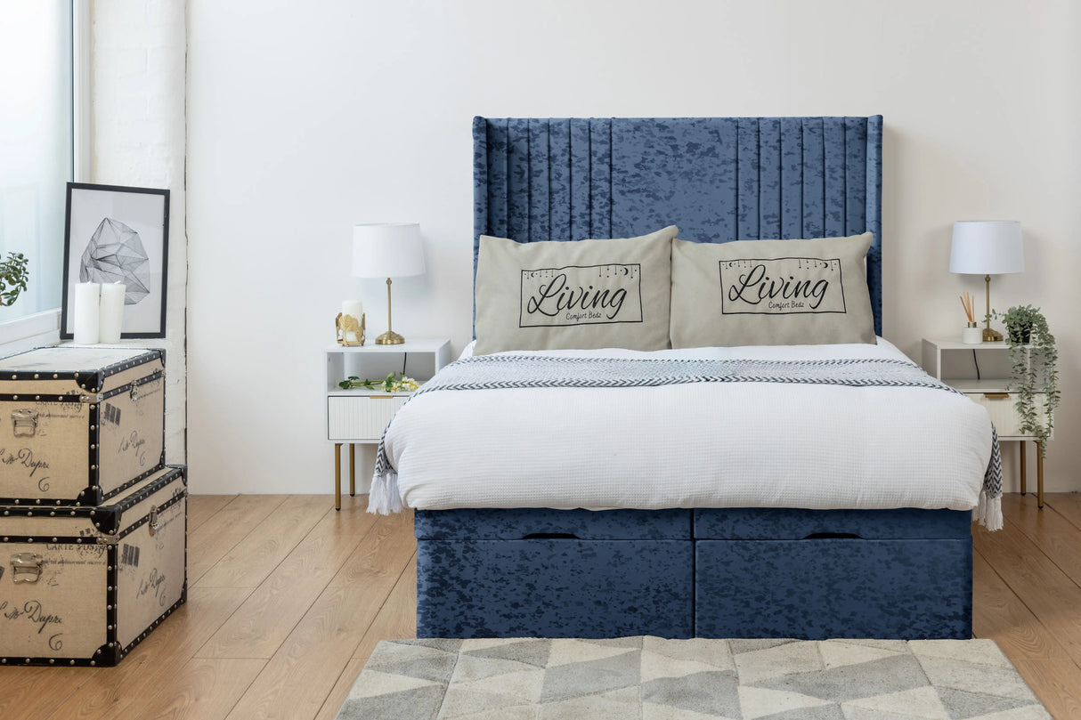 Luxor Wingback Ottoman