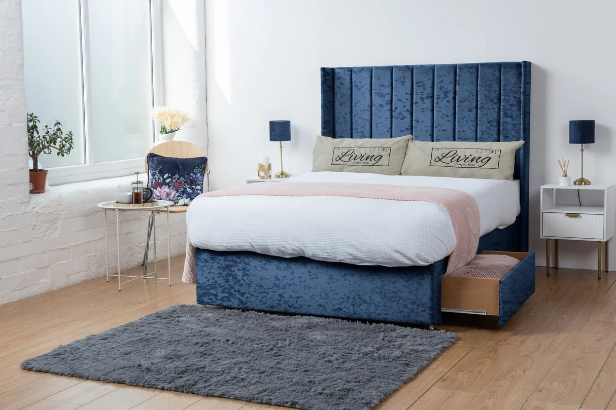 Bella Wingback Divan Bed