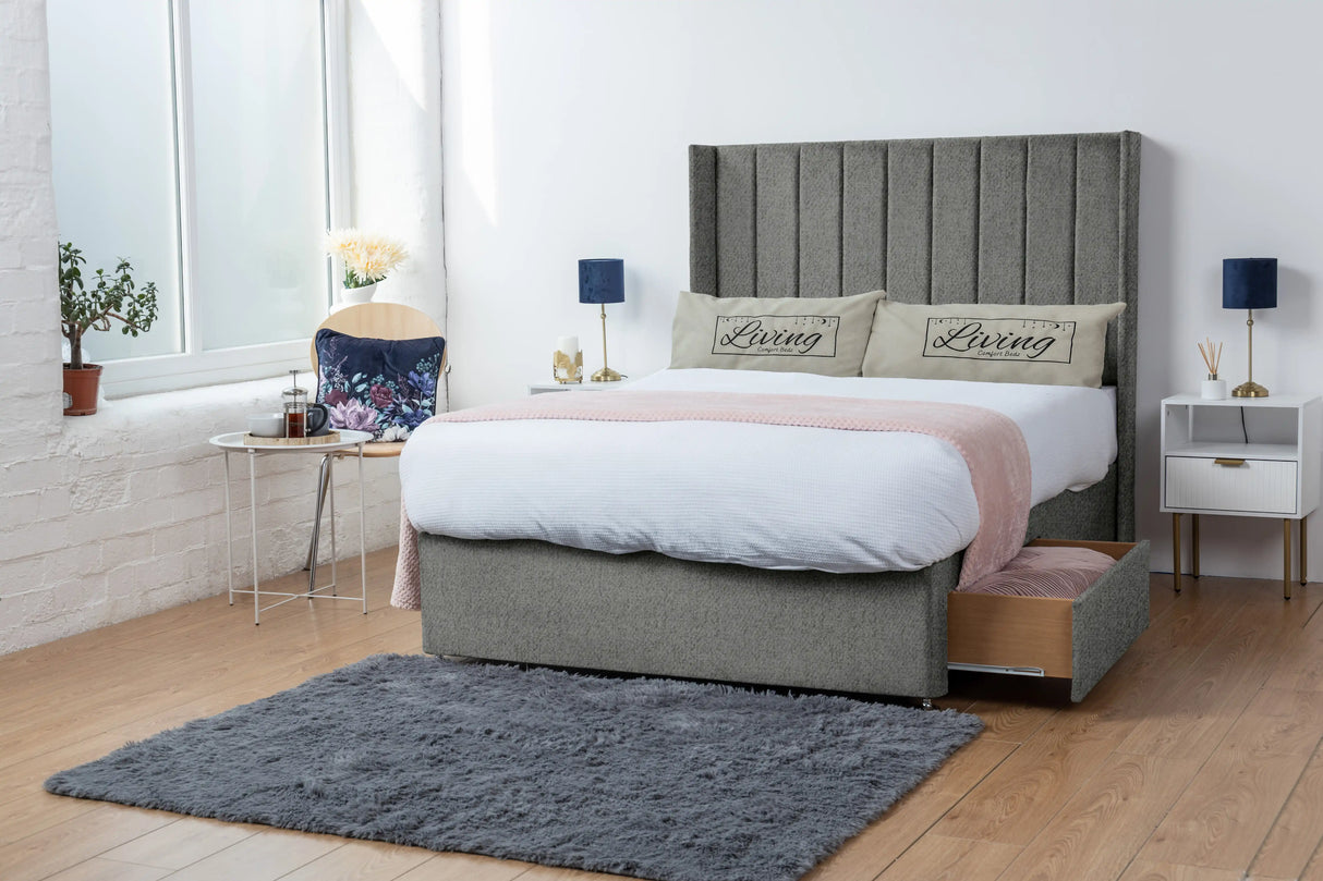 Bella Wingback Divan Bed