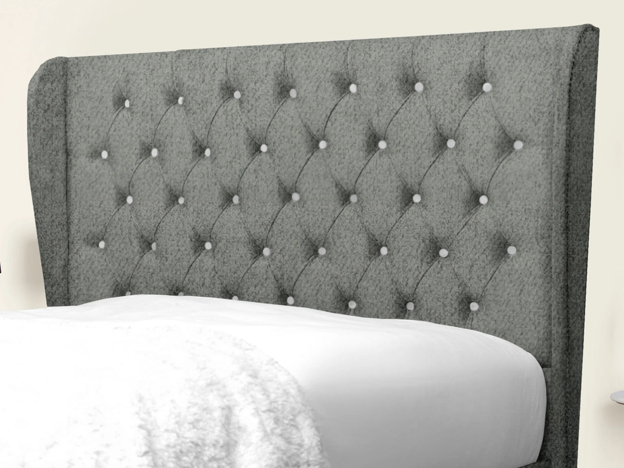 Cierra Wingback Upholstered Bed