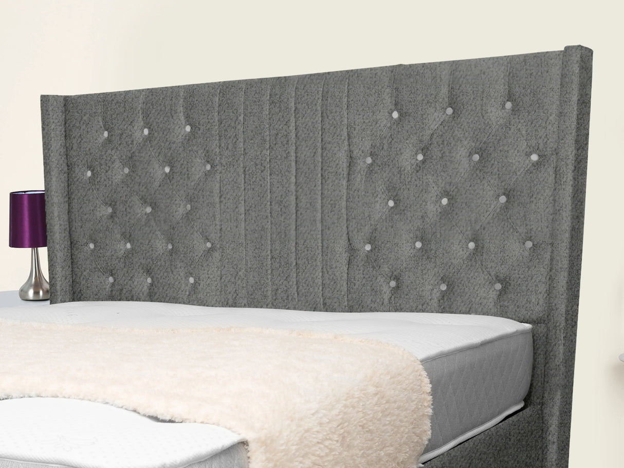 Middleton Wingback Upholstered Bed