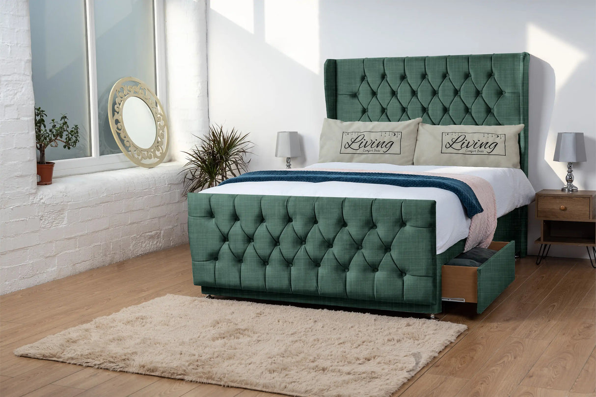 Balamore WingBack Divan Bed