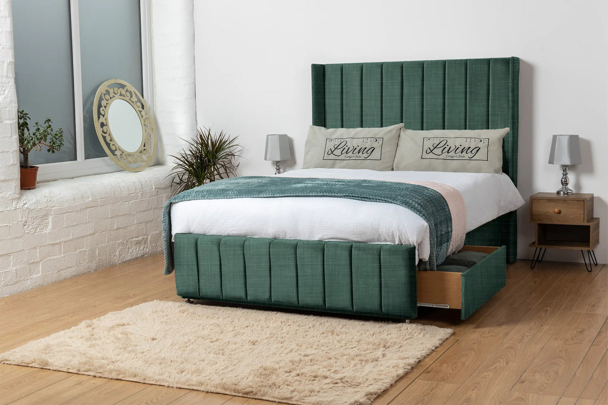 Arizona Wingback Divan Bed