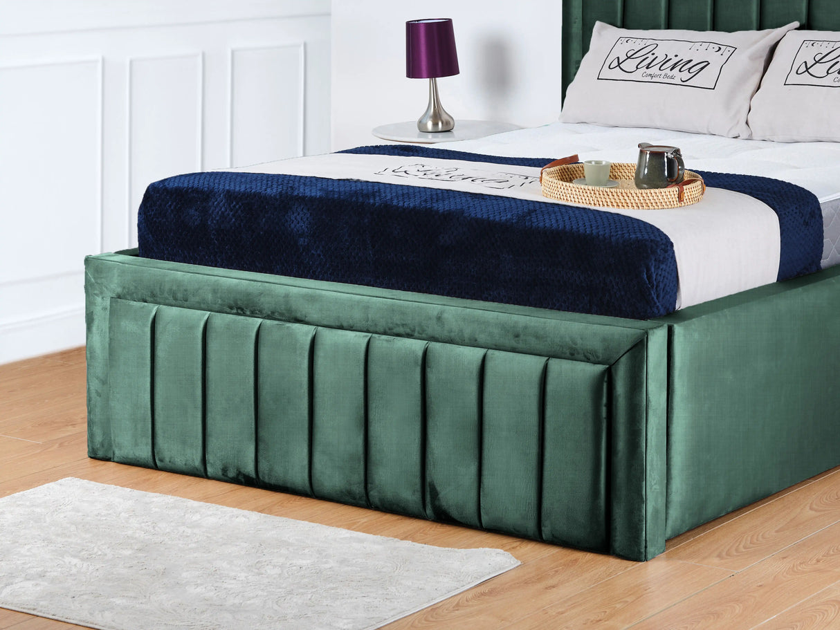 Linea Panel Upholstered Bed