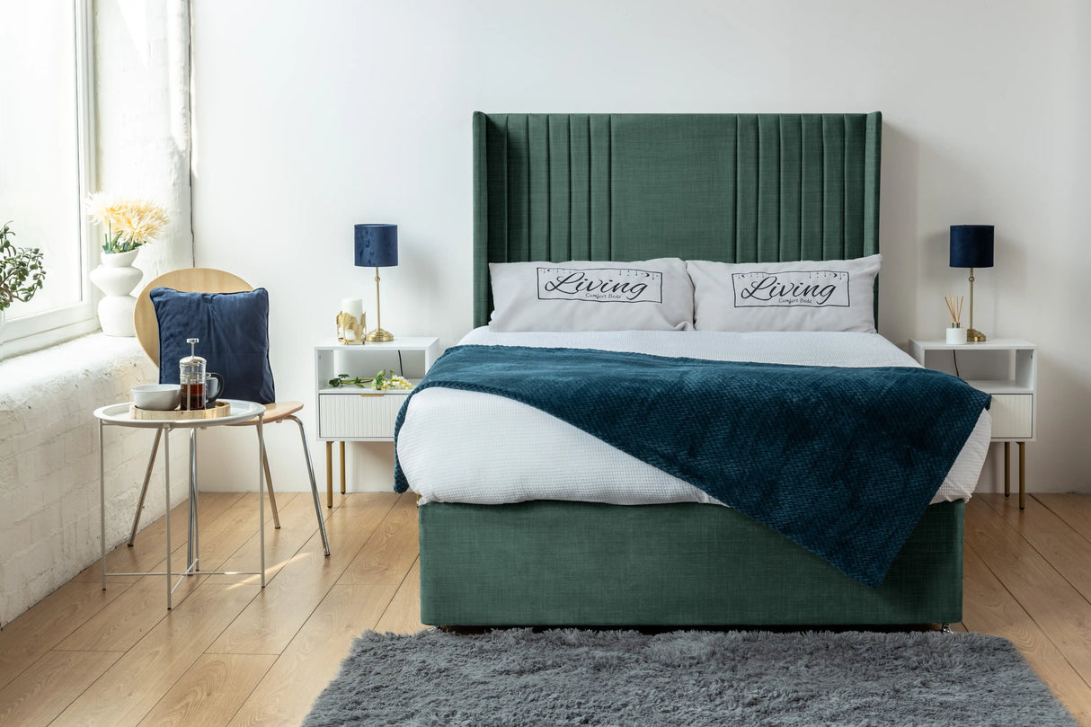 Skyline wingback Divan Bed