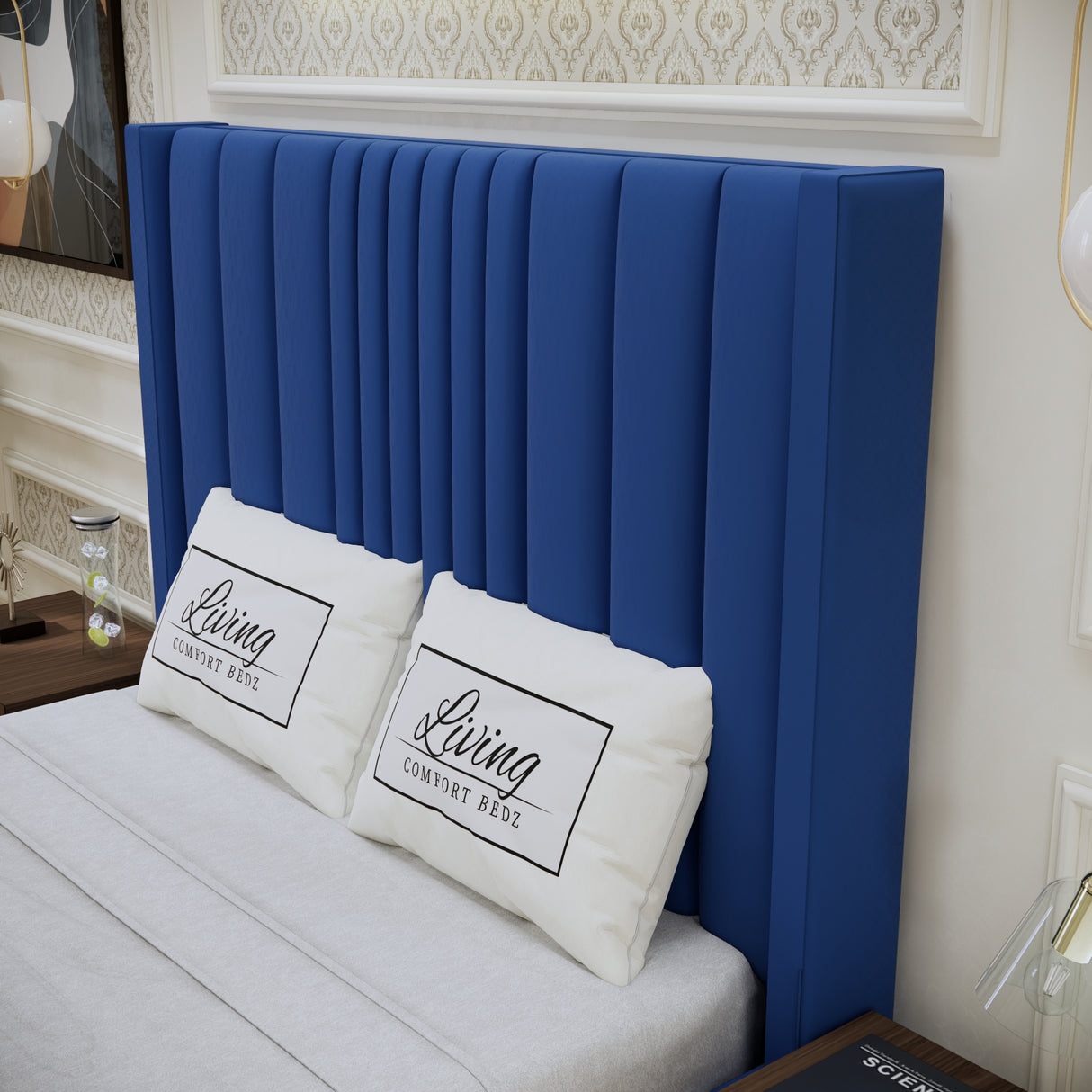 Valencia Lined Wings Signature Bed