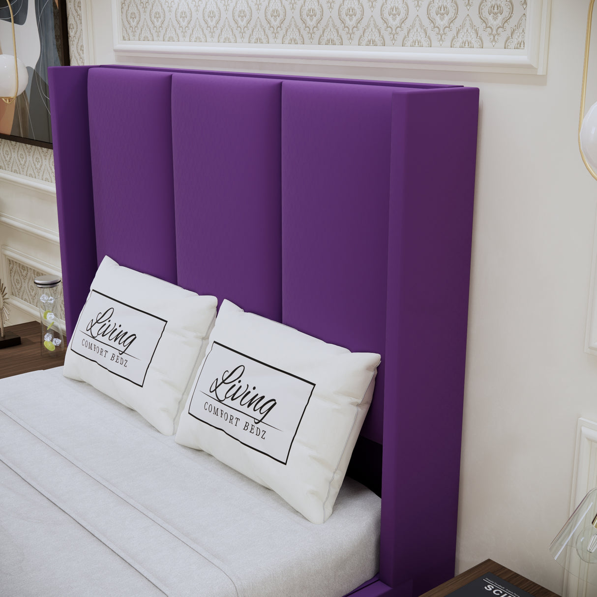 Miami winged Signature Bed