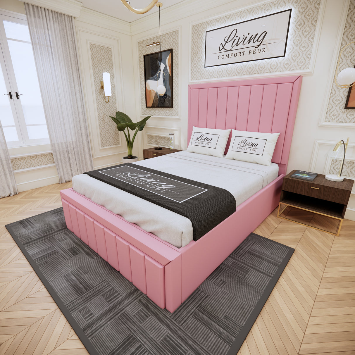 Grand panel Signature Bed