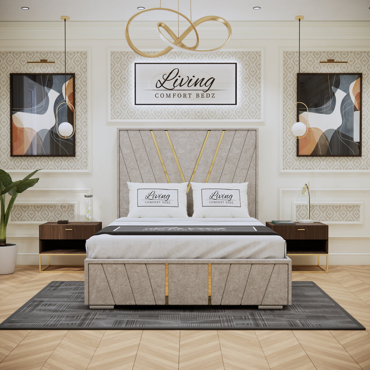 Aurum Verosa Signature Bed