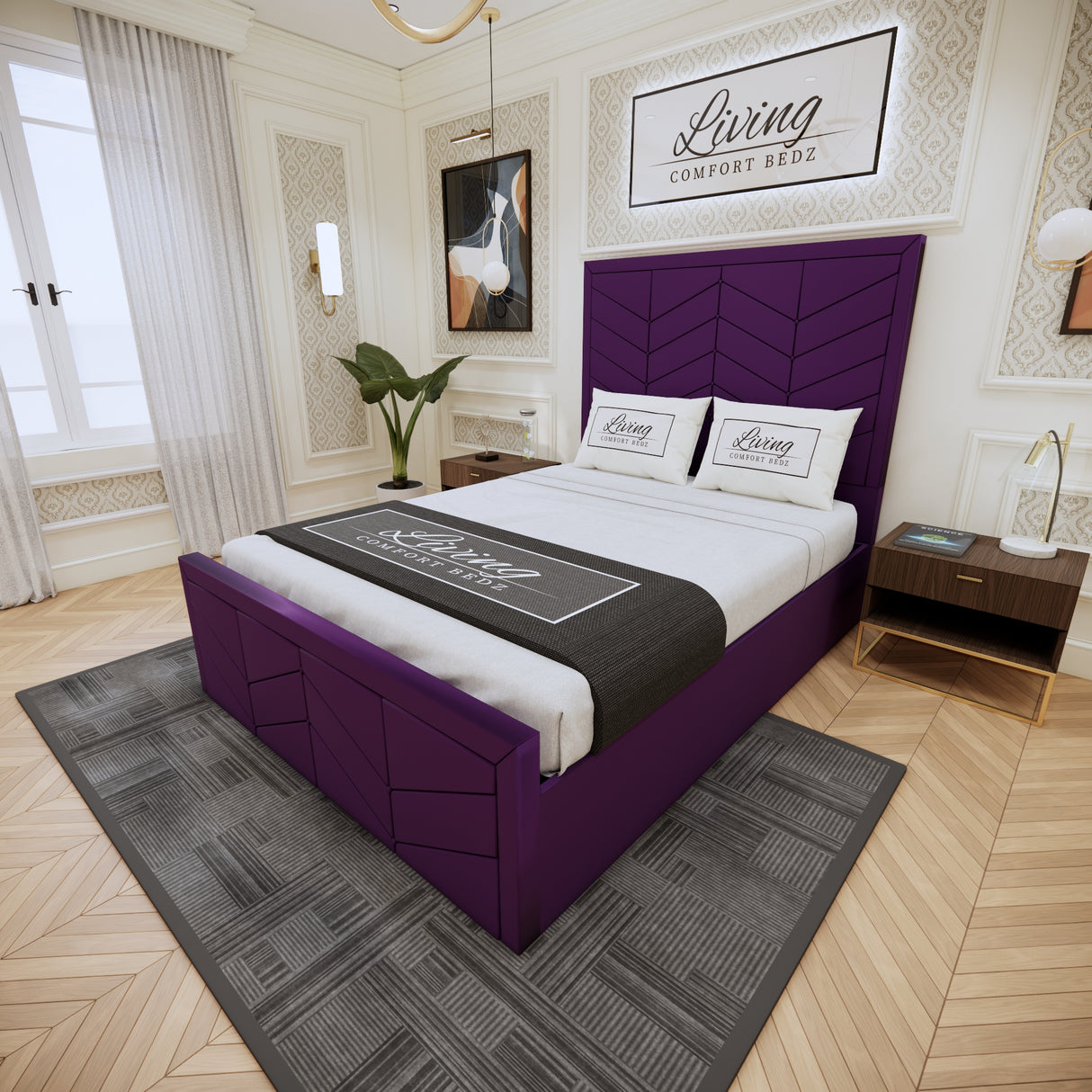 Indulgence Border Signature Bed