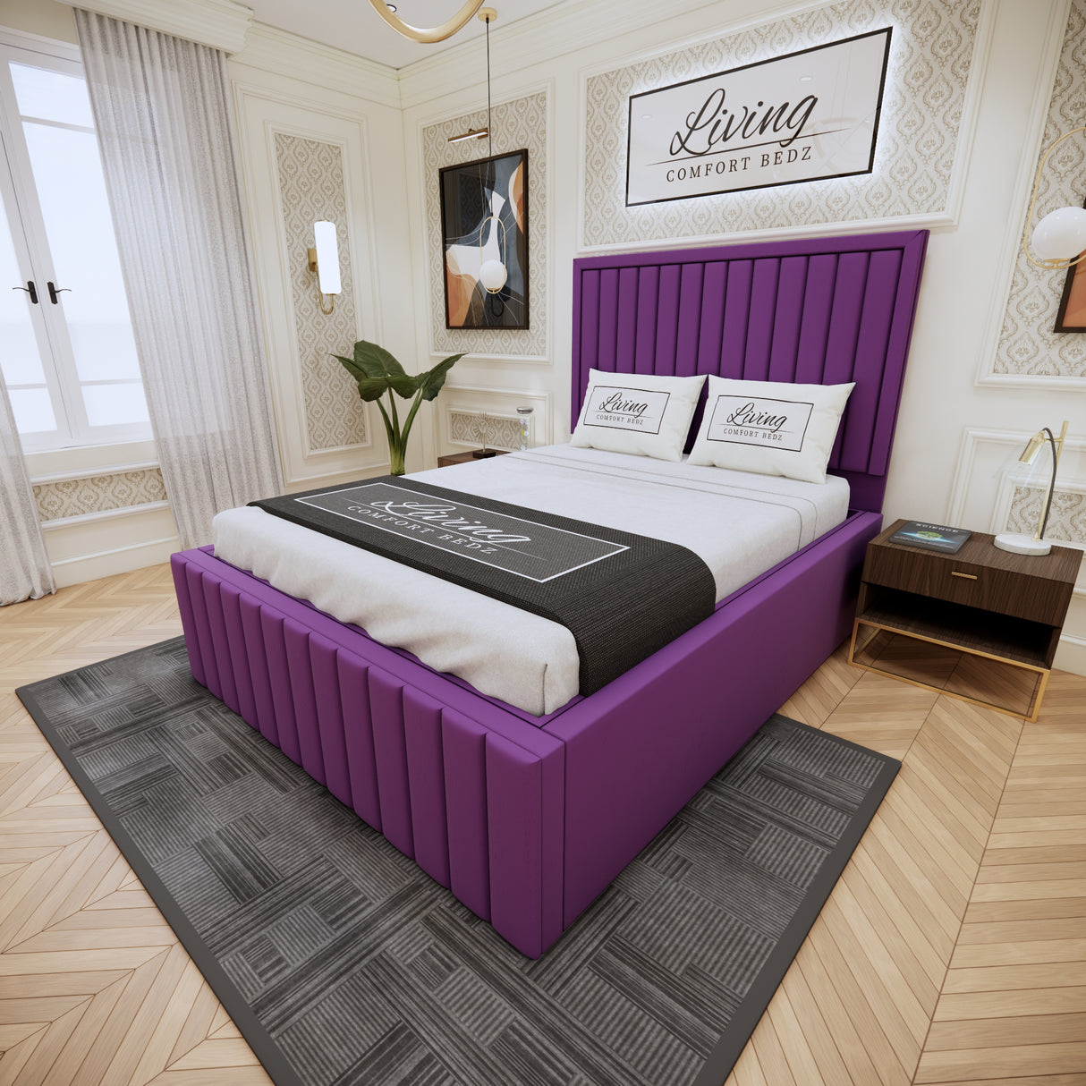 Hampton panel Signature Bed