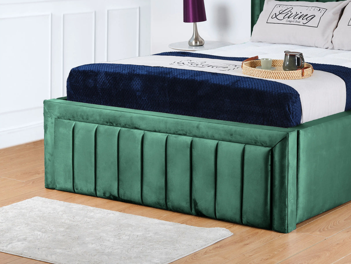Linea Panel Upholstered Bed