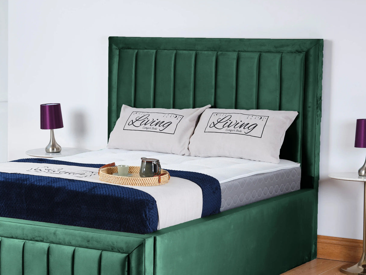 Linea Panel Upholstered Bed