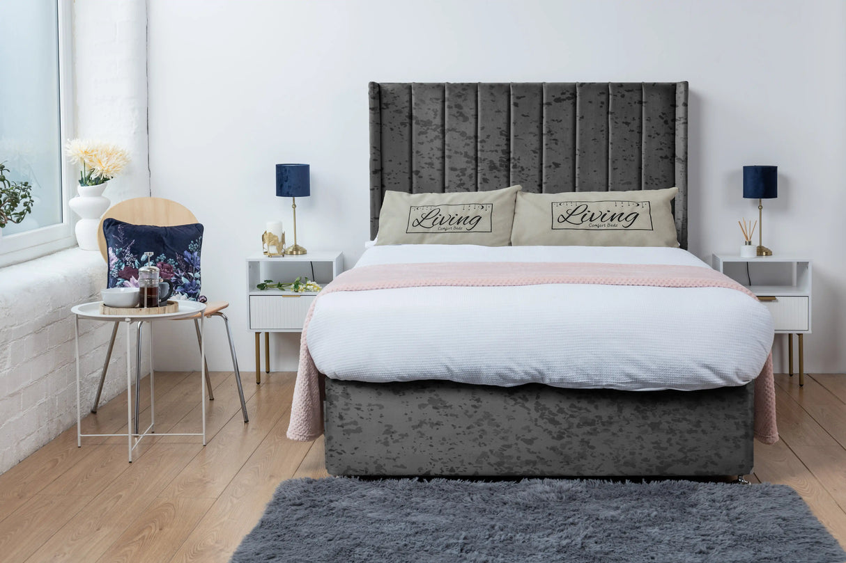 Bella Wingback Divan Bed