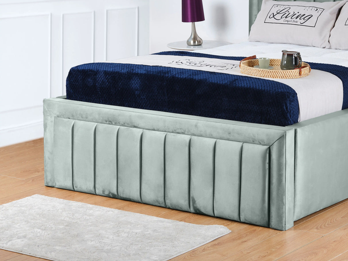 Linea Panel Upholstered Bed