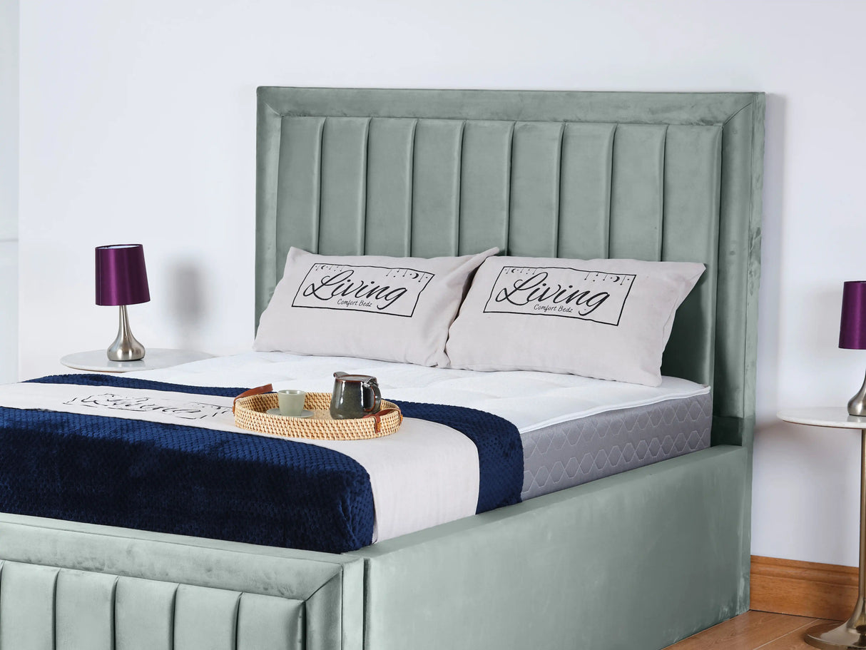 Linea Panel Upholstered Bed