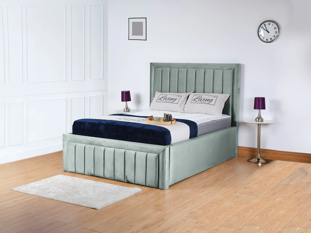 Linea Panel Upholstered Bed