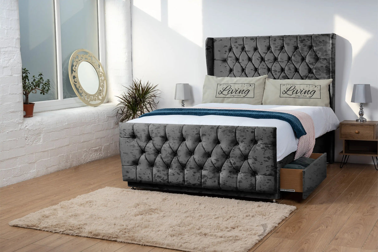 Balamore WingBack Divan Bed