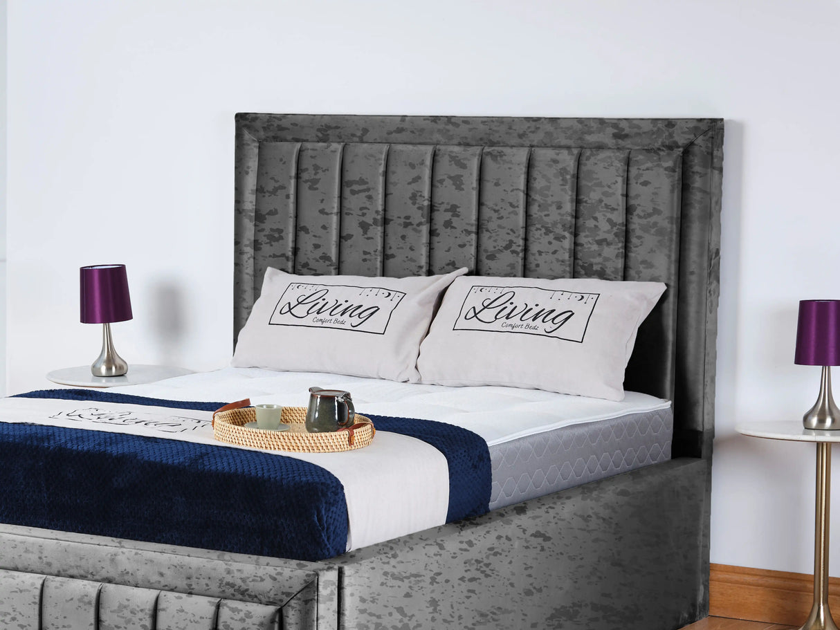 Linea Panel Upholstered Bed