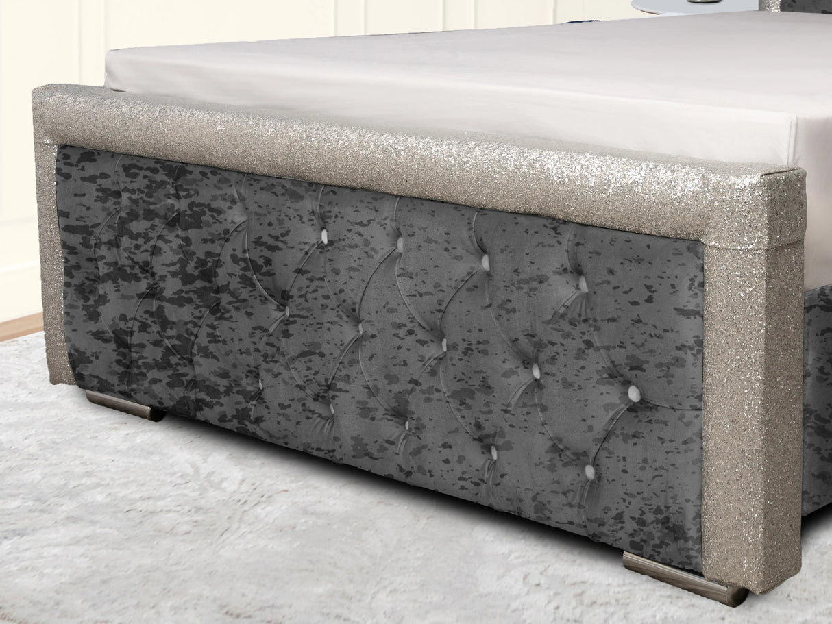 Glitz Upholstered Bed
