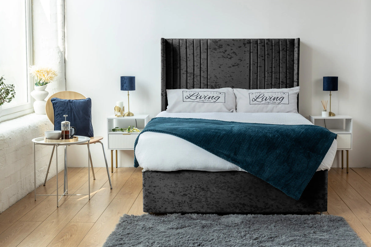 Skyline wingback Divan Bed