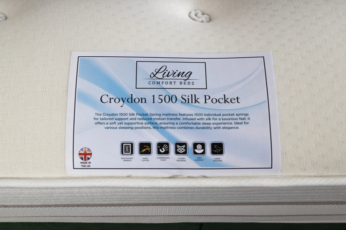 Croydon Silk 1500 Pocket Mattress