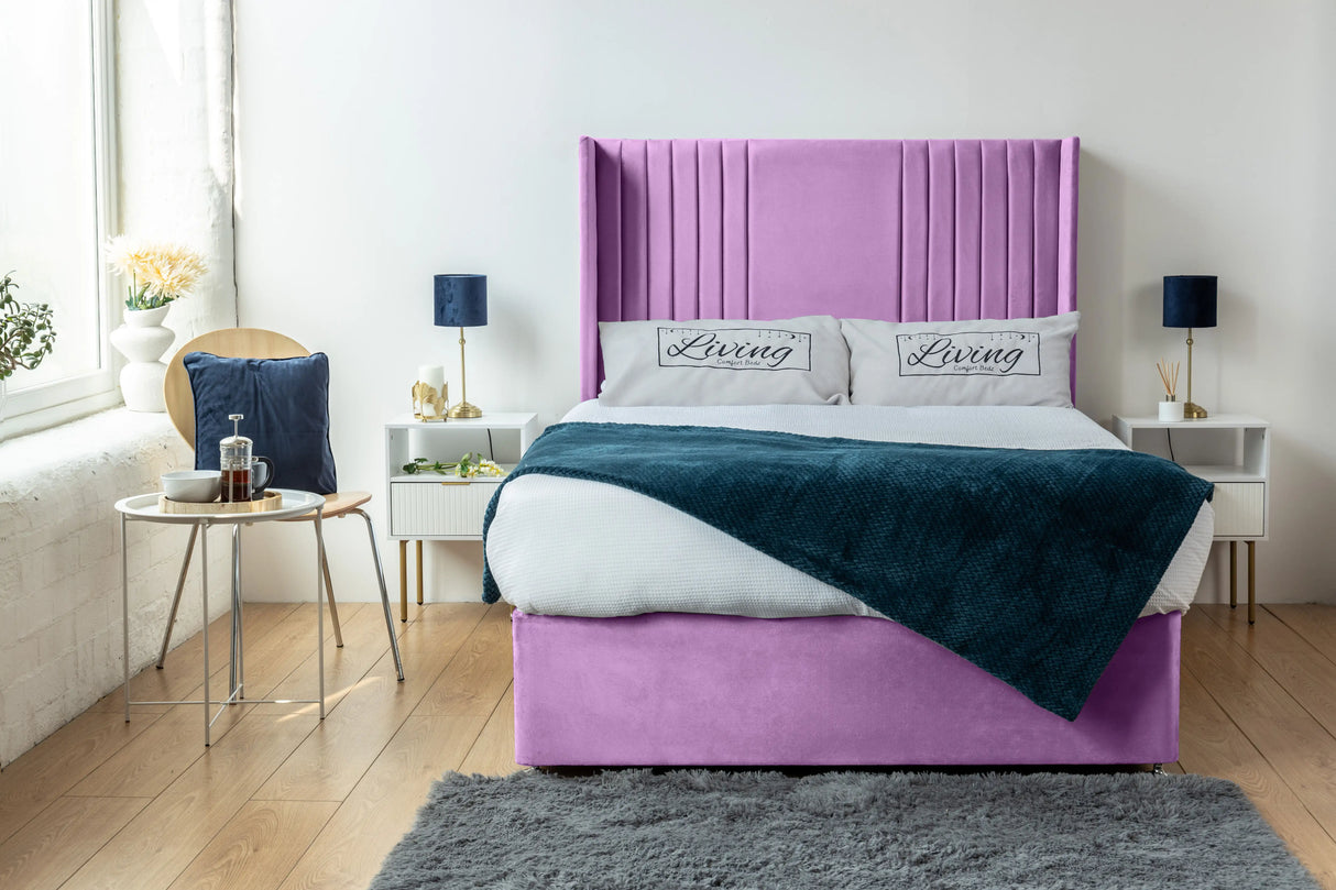 Skyline wingback Divan Bed