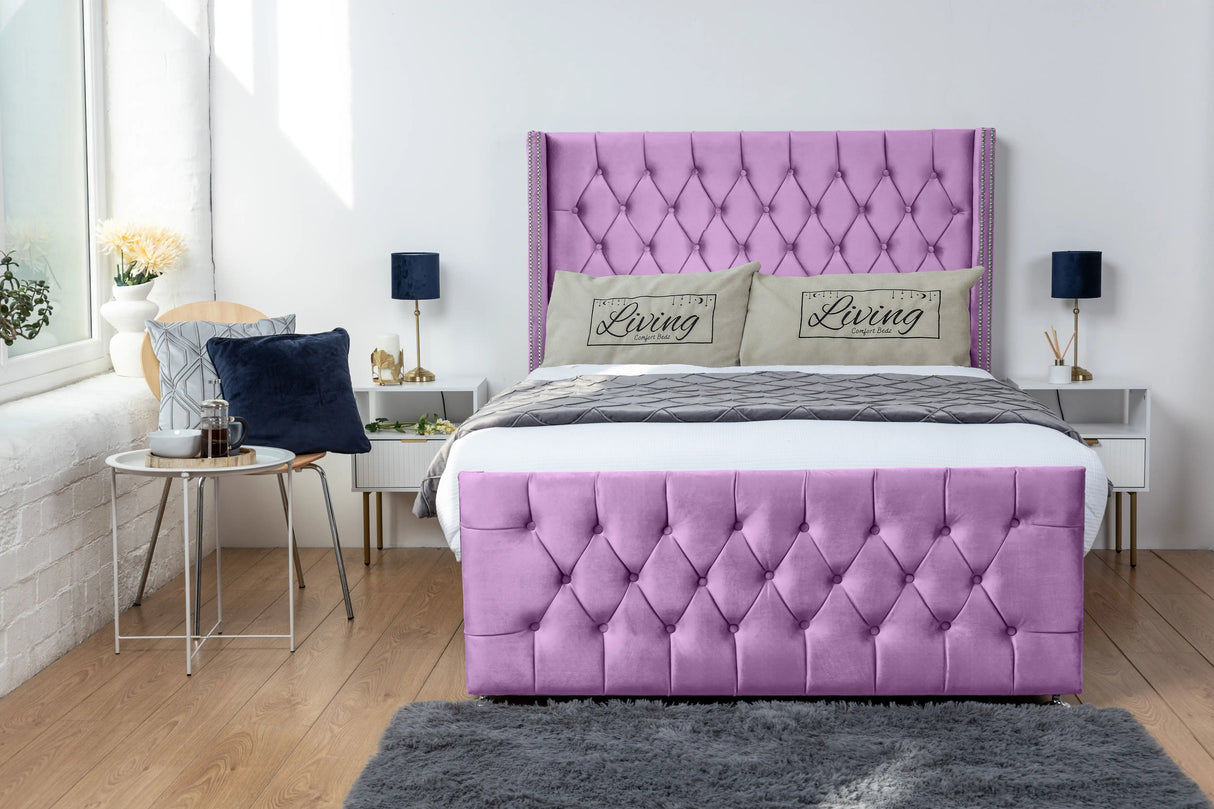 Emily Wingback Divan Bed