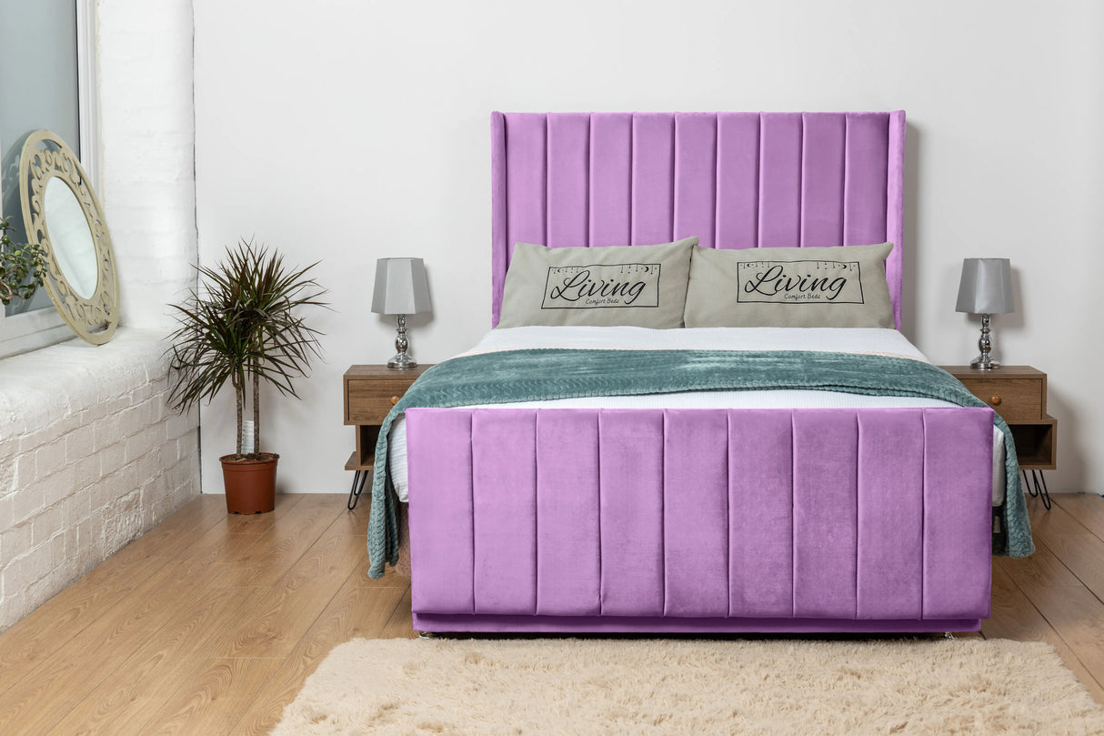 Seoul Wingback Divan Bed