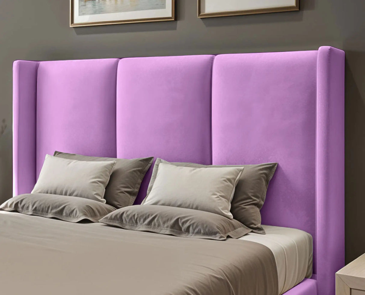 Miami wingback Upholstered Bed