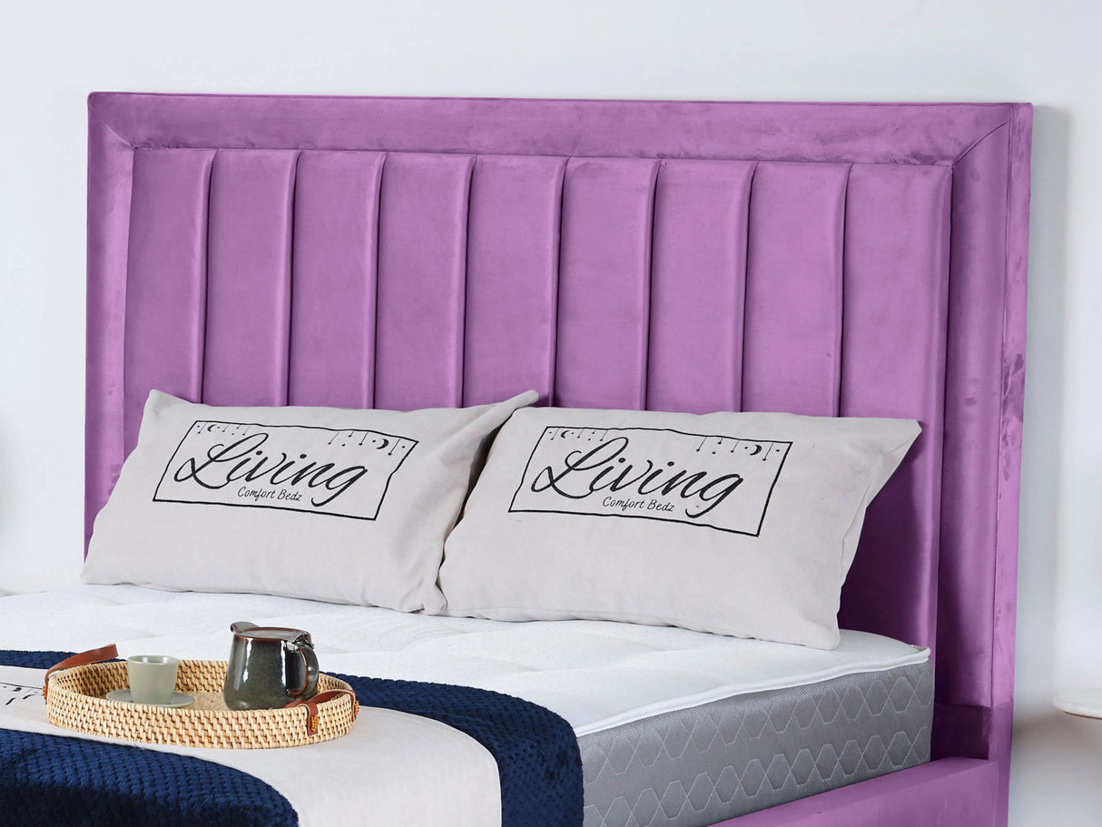 Linea Panel Upholstered Bed