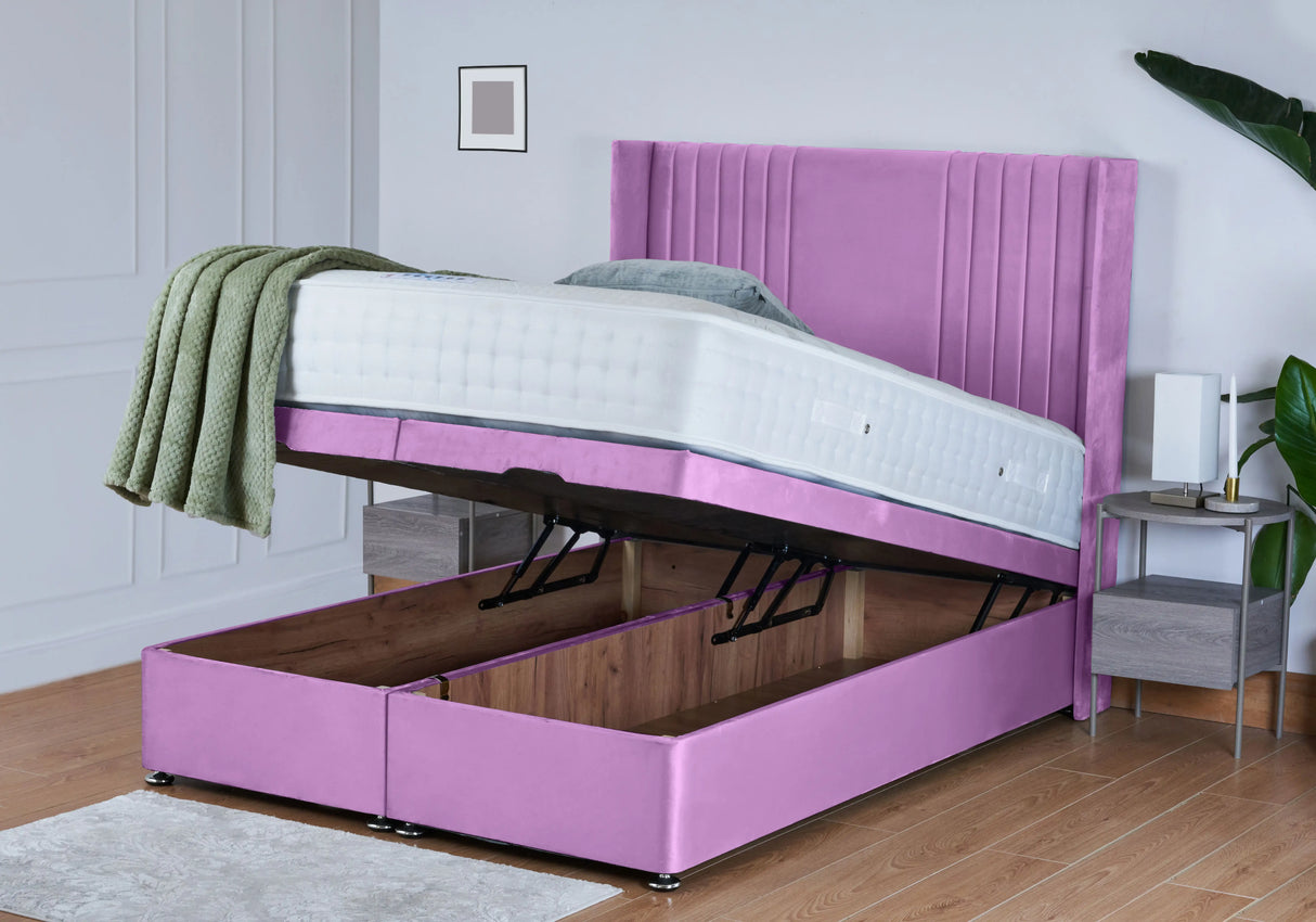 Lincoln Wingback Ottoman