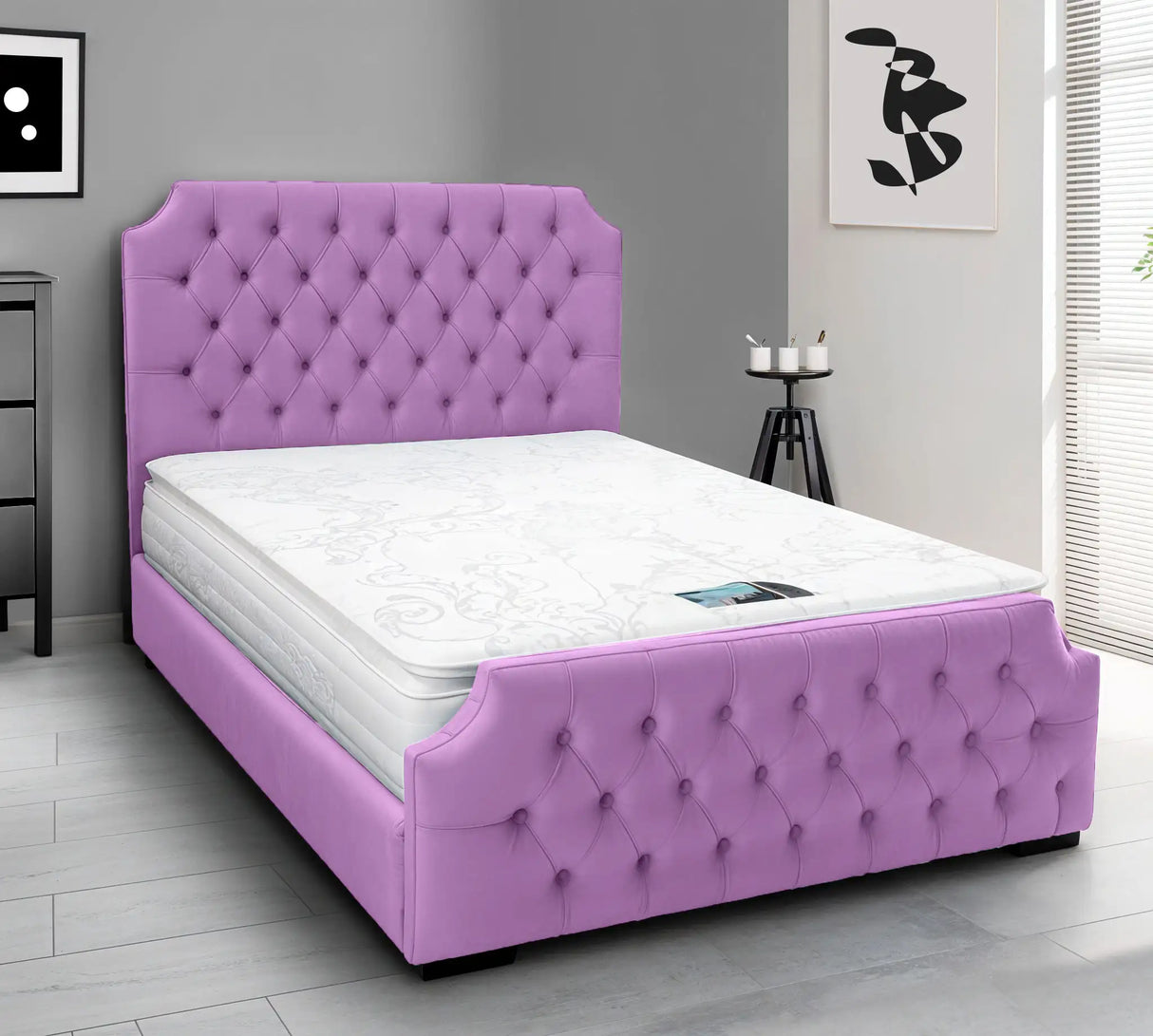Diana Upholstered Bed