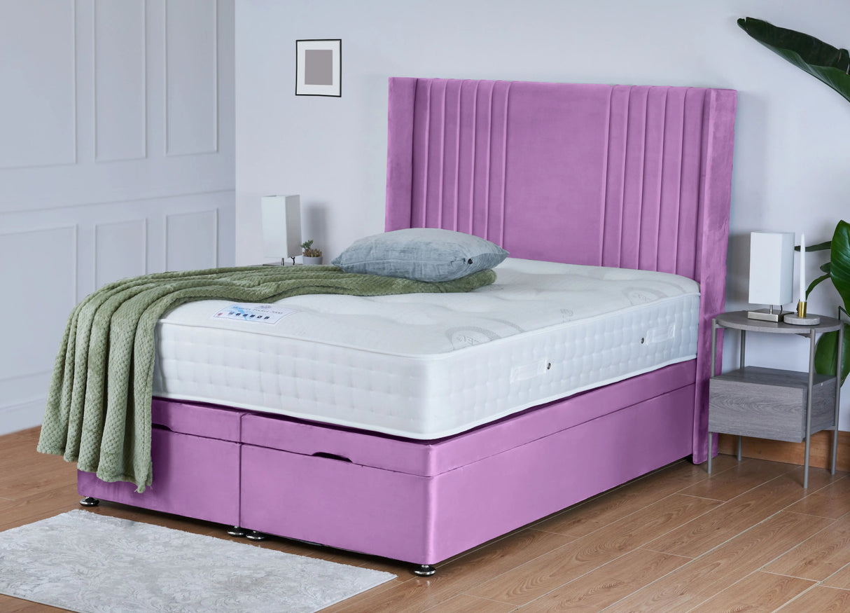 Lincoln Wingback Ottoman