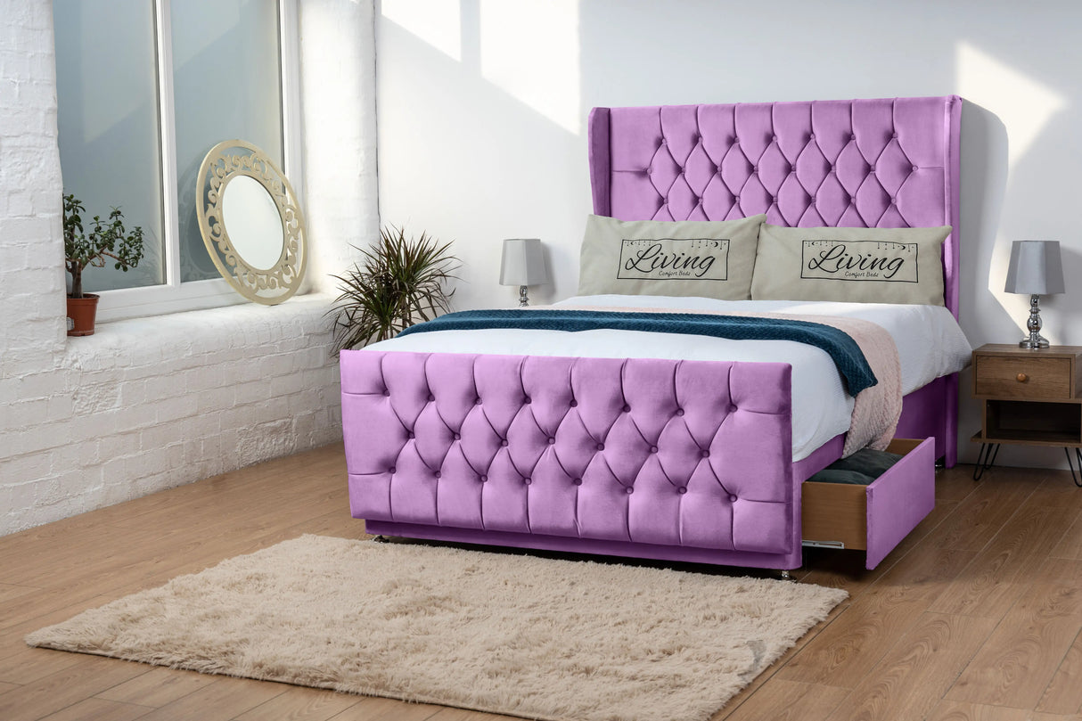 Balamore WingBack Divan Bed