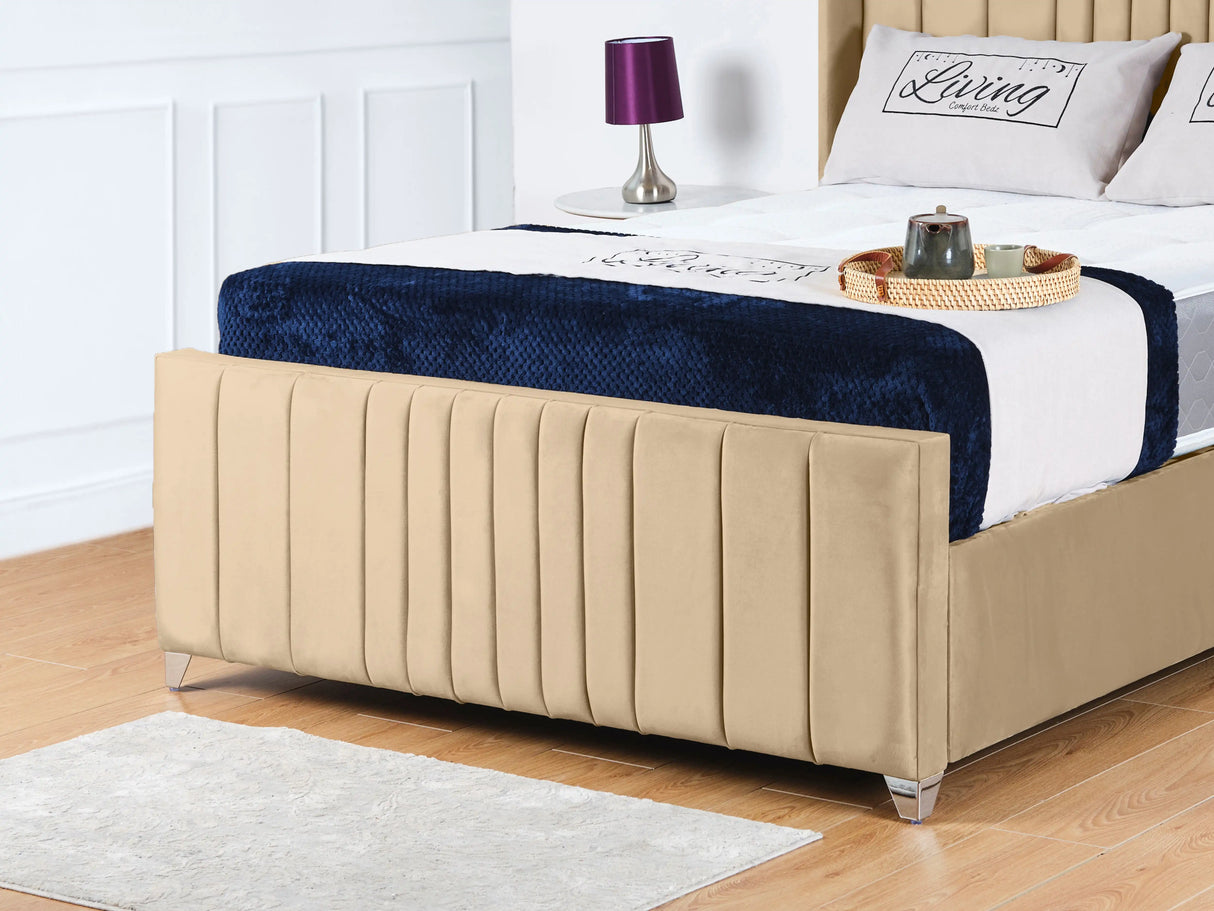 Balmoral Wingback Upholstered Bed